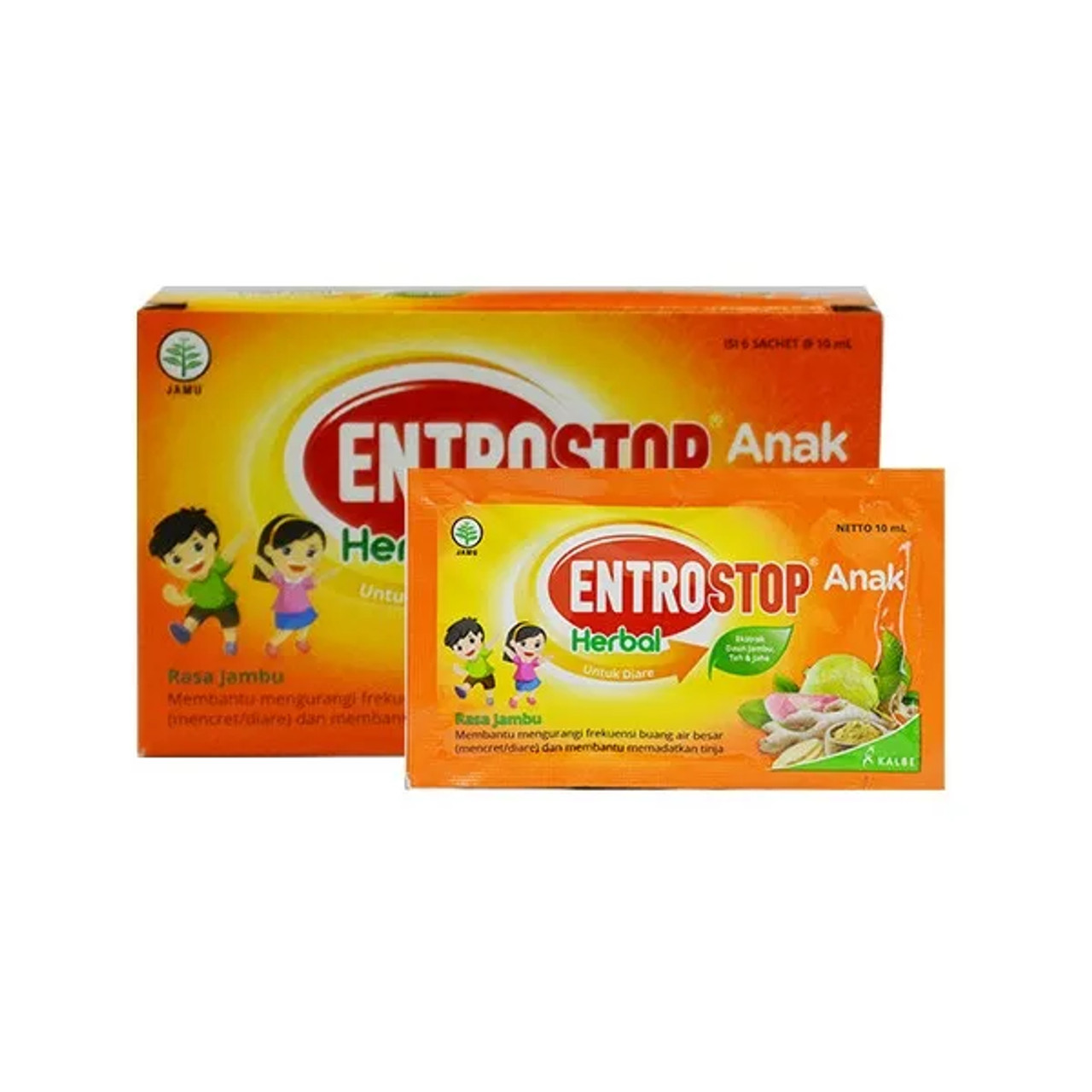 Entrostop Herbal Anak 6  sachets