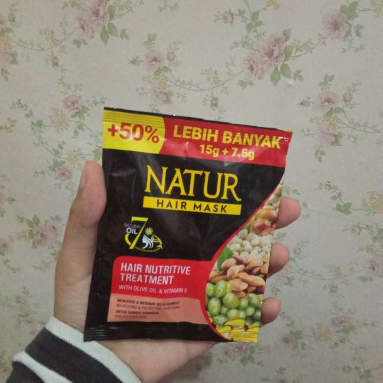 Natur Hair Mask Olive Oil 15 gr