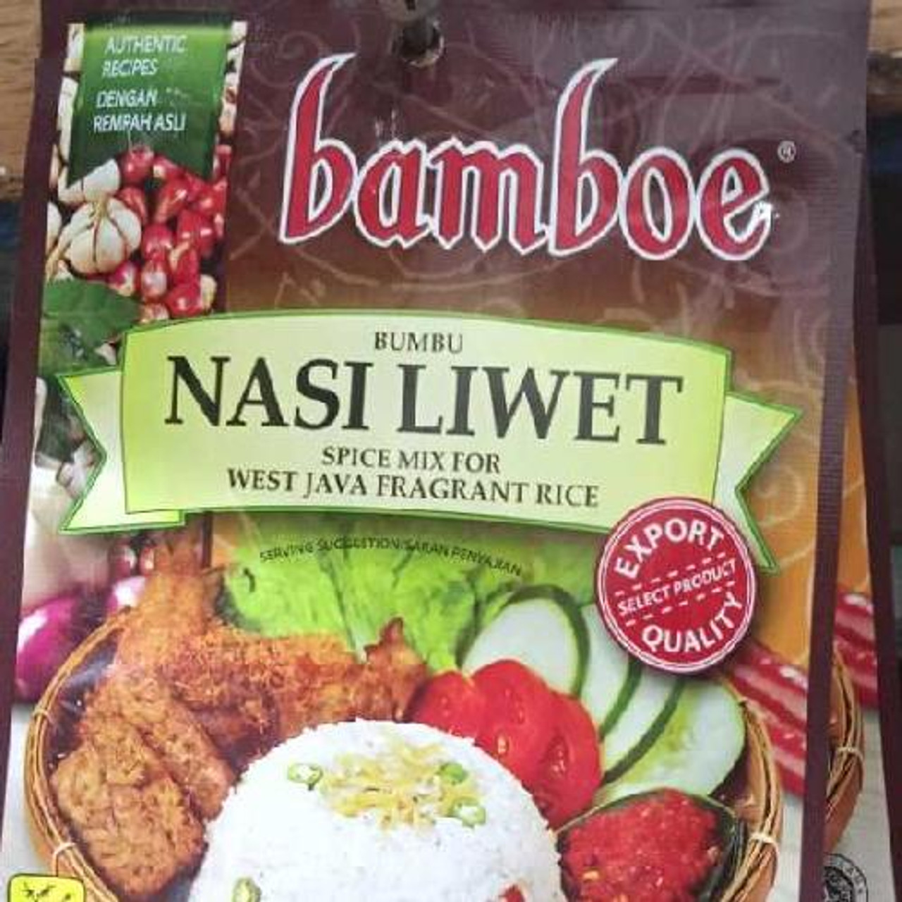 Bamboe Bumbu Nasi Liwet, 50gr