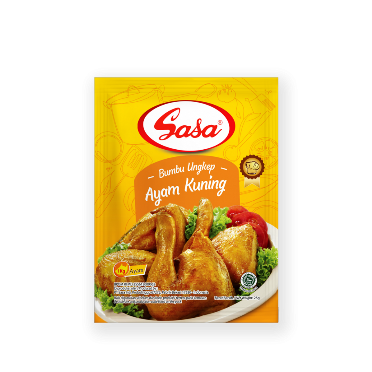 Sasa Bumbu Ungkep Ayam Kuning, 25 gr