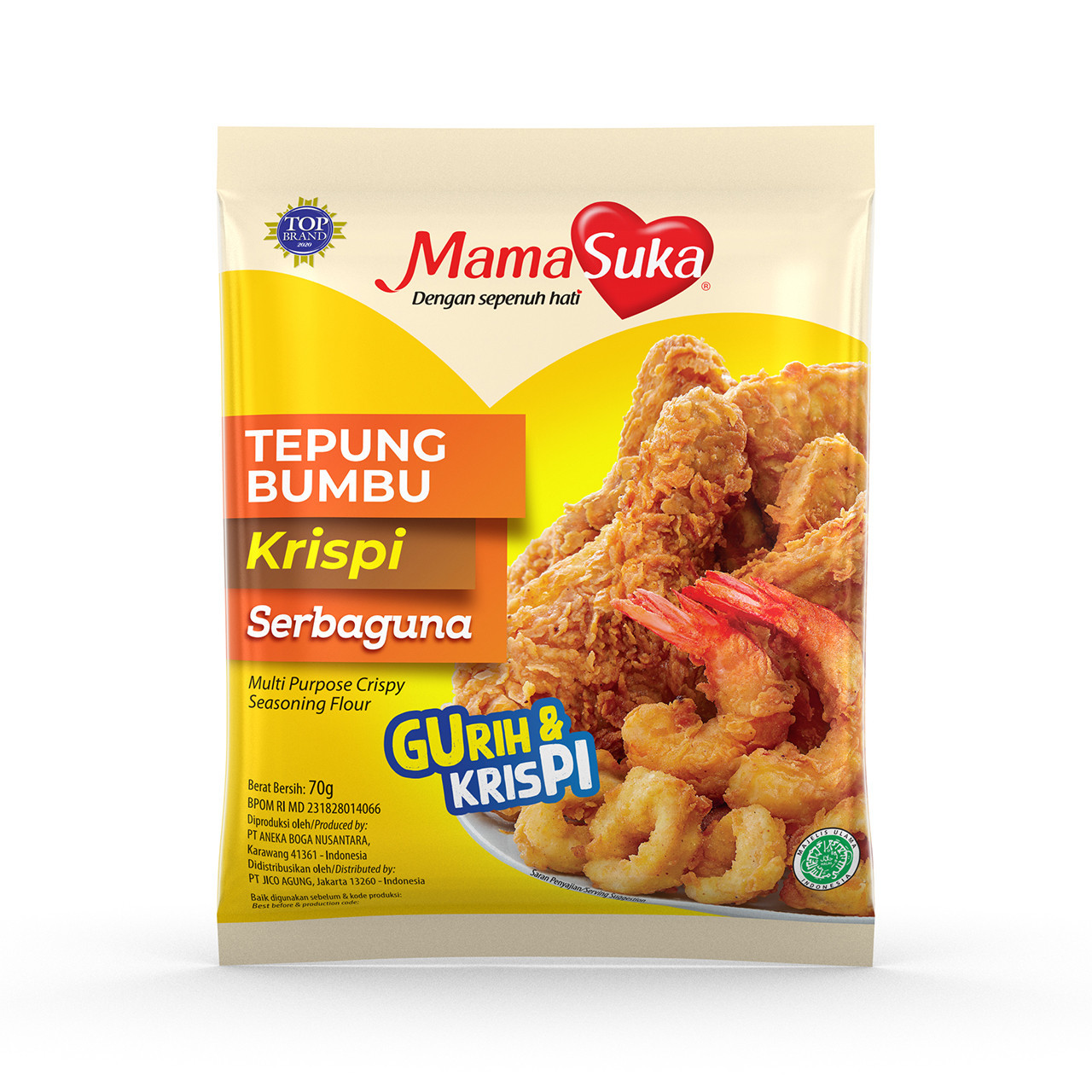 Mama Suka Tepung Bumbu Krispi Kentucky, 70gram