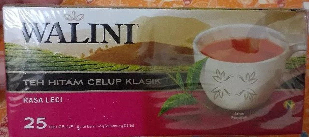 Walini Tea Lychee ,25-ct