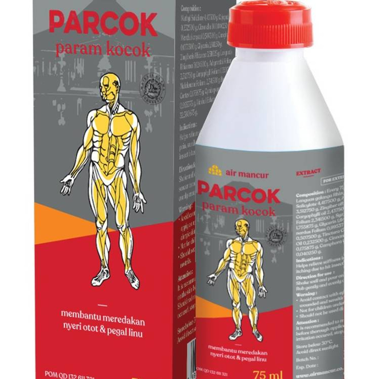 Air Mancur Param Kocok botol, 75 ml