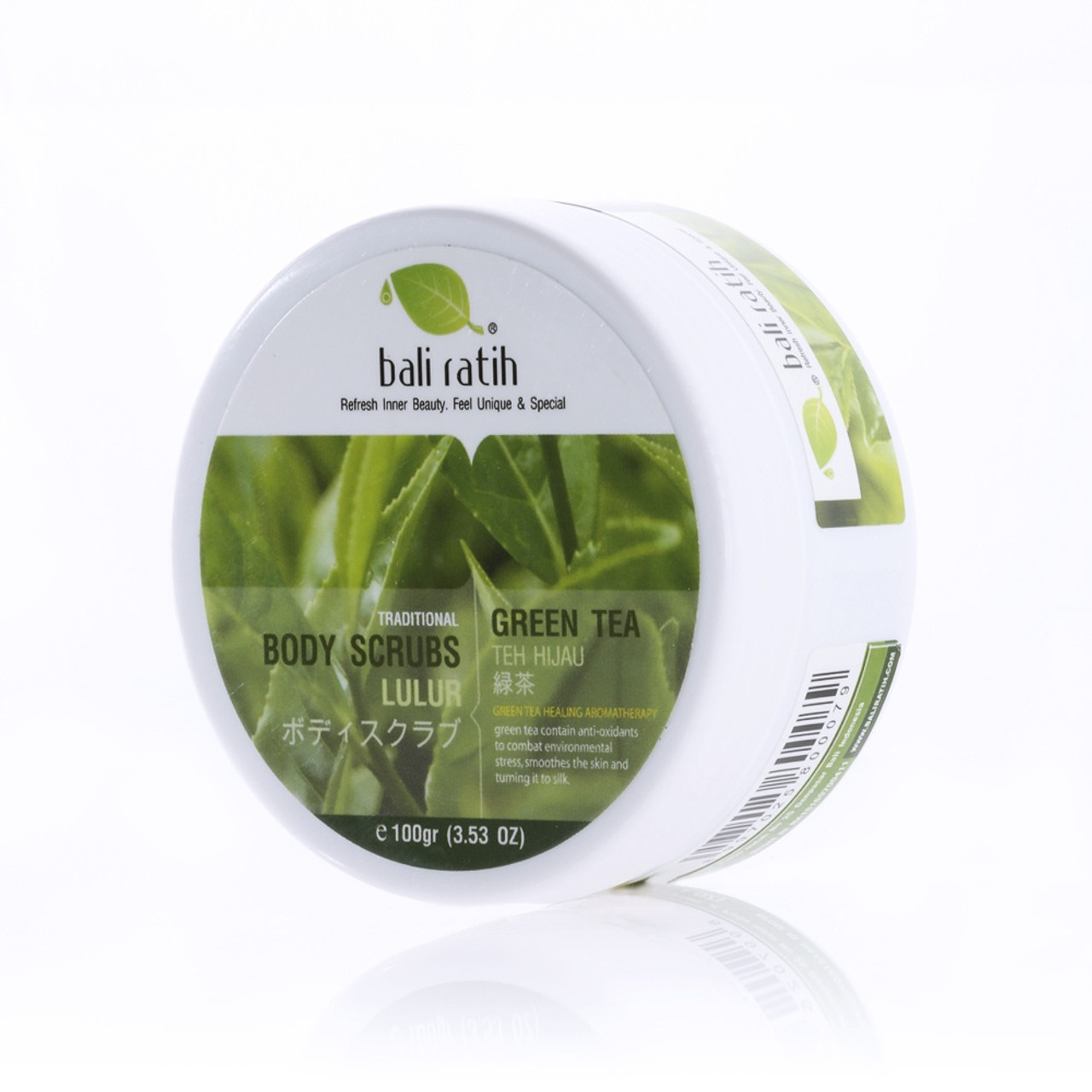 Bali Ratih Lulur / Body Scrub Green Tea, 100 gr