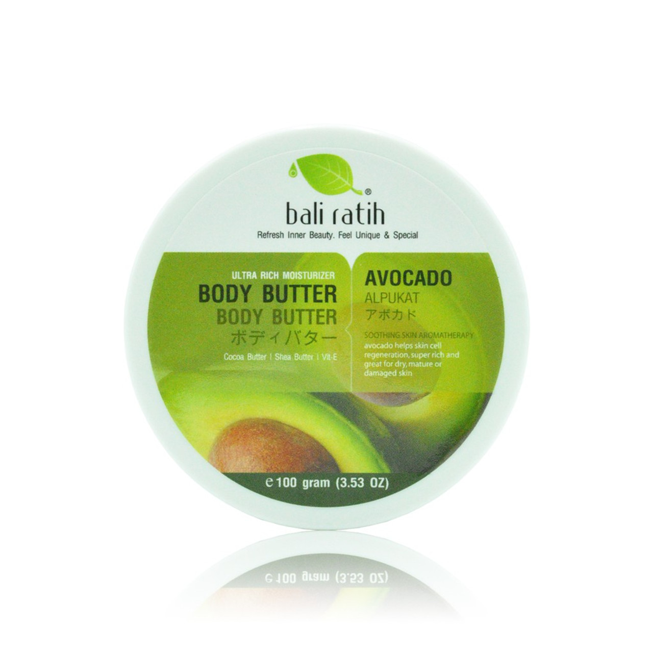 Bali Ratih Body Butter Avocado, 100 gr