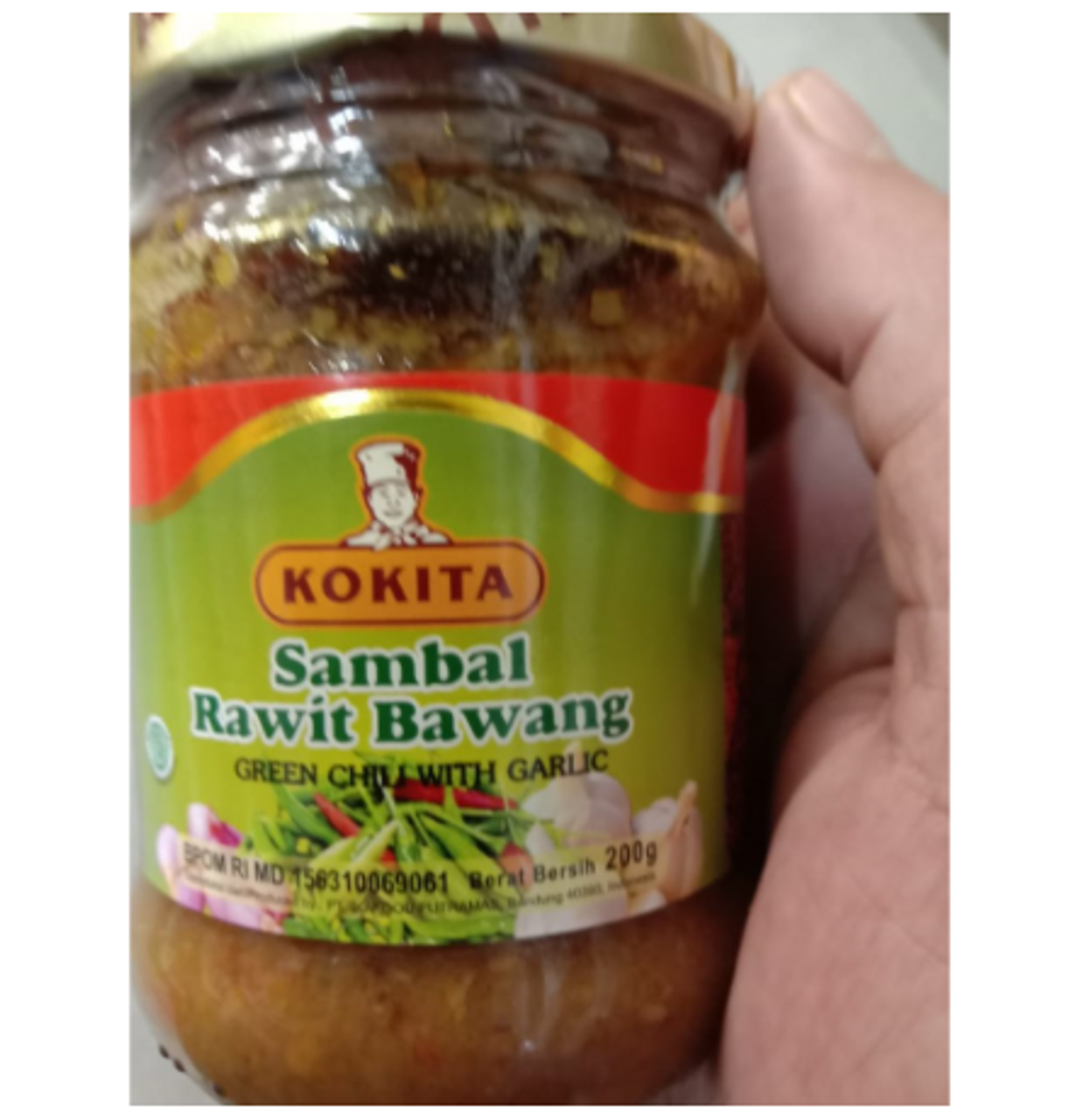 Kokita Sambal Rawit Bawang (Onion Sambal) 200gr