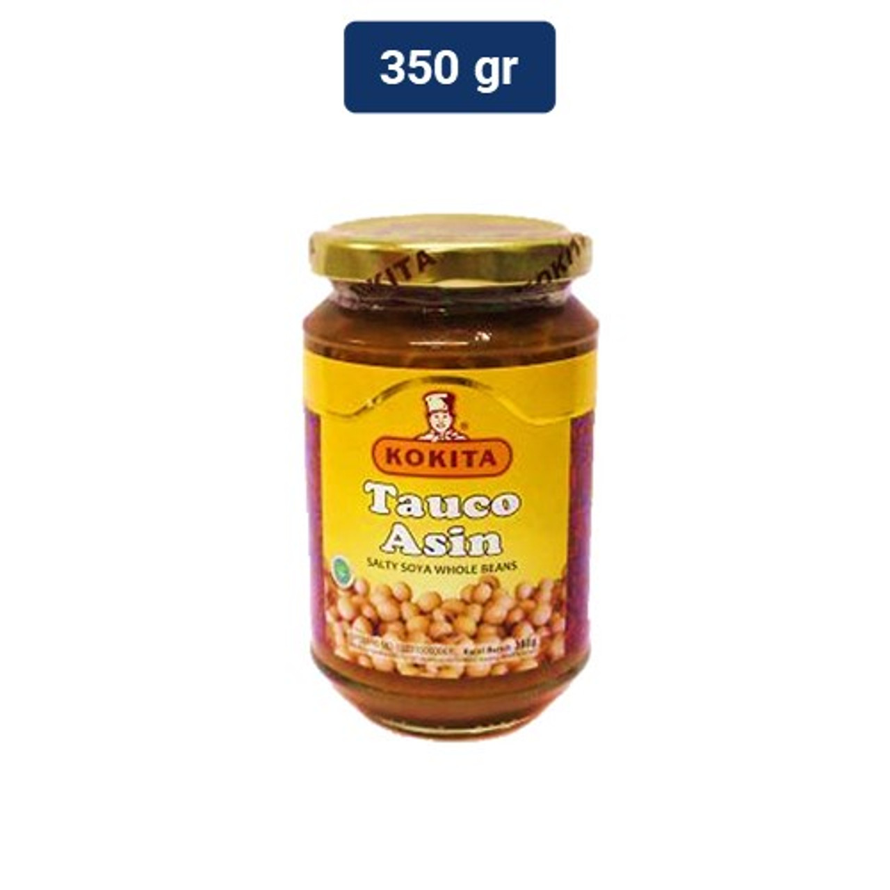 Kokita Tauco Asin (Salty Soya Whole Beans) 350gr