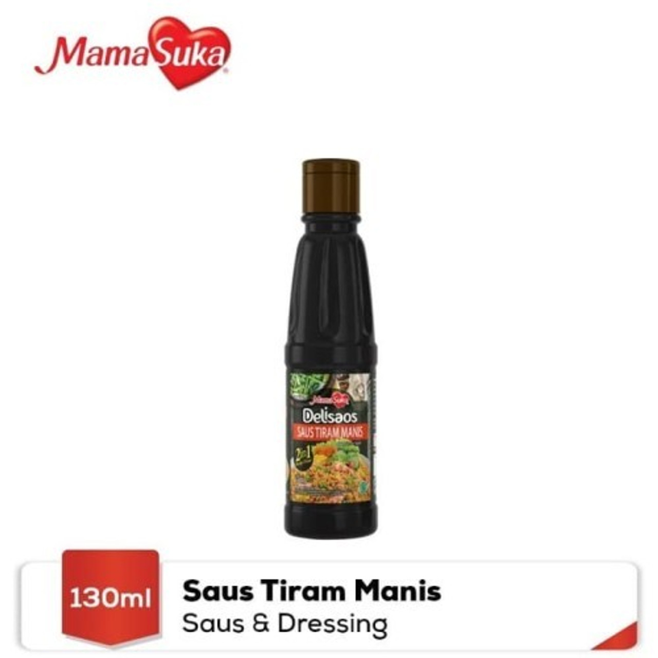 Mamasuka Delisaos Saus Tiram Manis, 130 ml