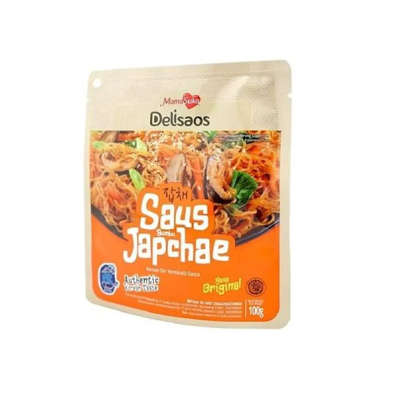 Mamasuka Delisaos Saus Japchae Original 100 gr