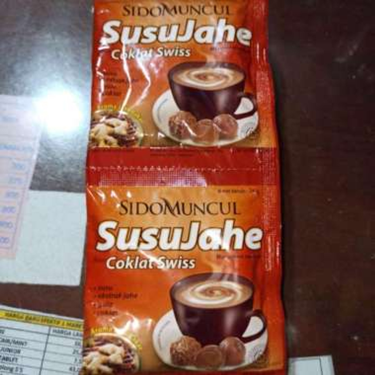 Sido Muncul Susu Jahe Coklat Swiss 10ct