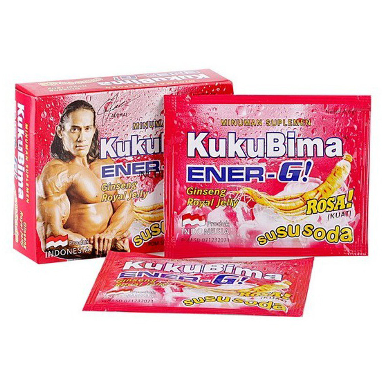 Sido Muncul Kuku Bima Ener-G! Energy Drink Powder (Soda milk)