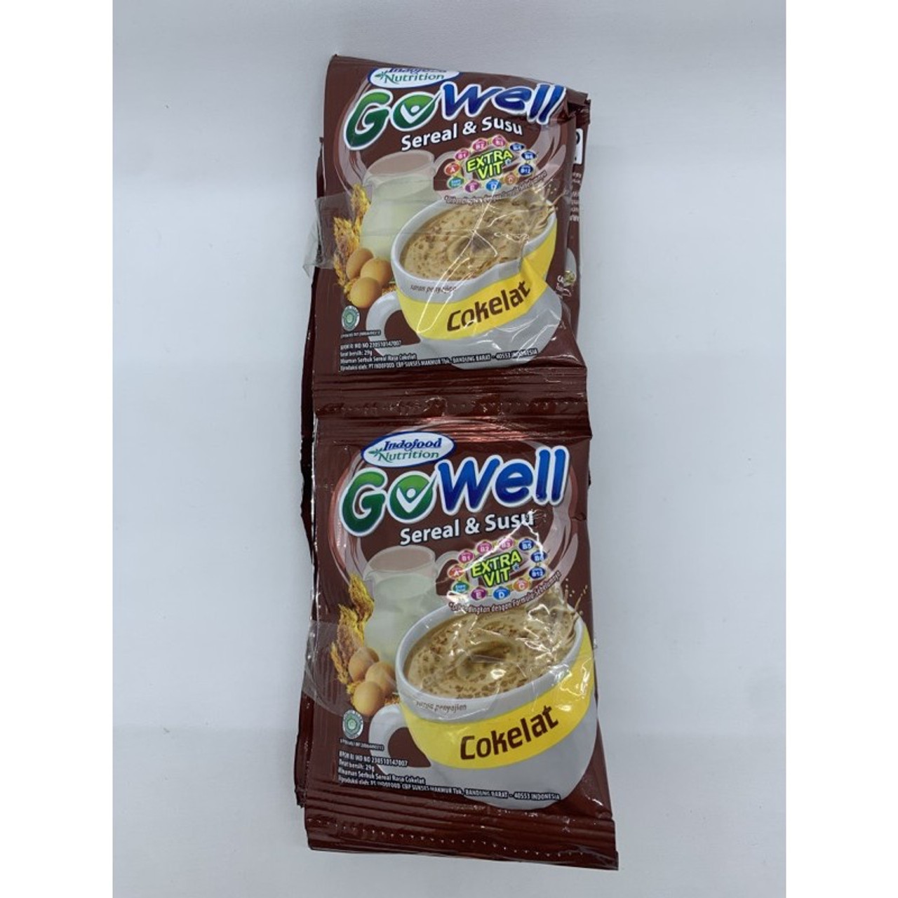 Gowell Chocolate Flavored Milk Cereal, 10 sachets