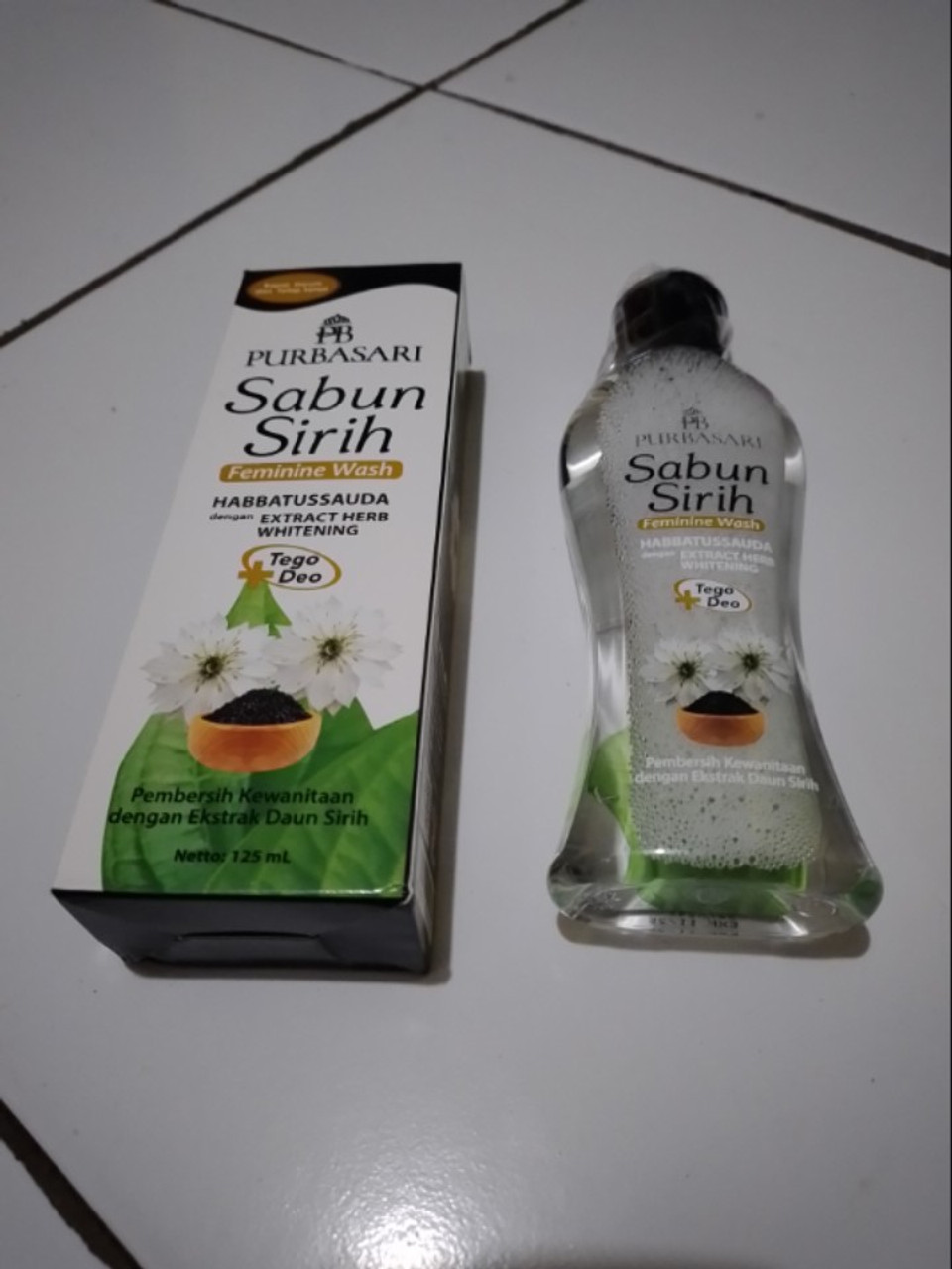 Purbasari Sabun sirih Habbatussauda, 125ml