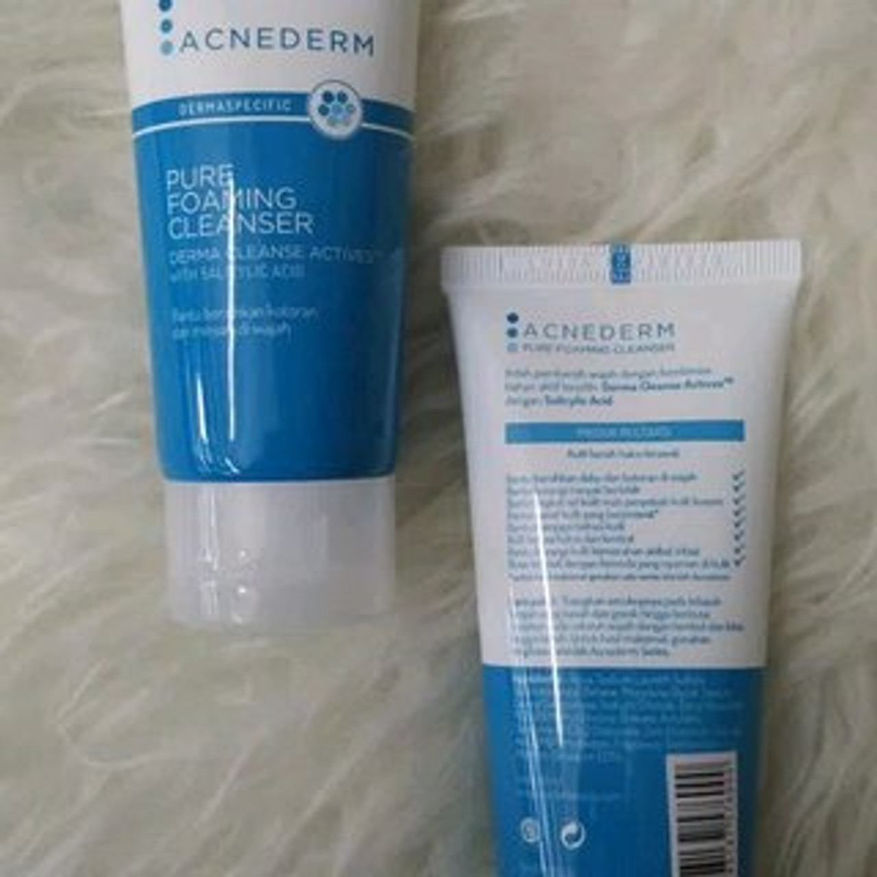 Wardah Acnederm Pure Foaming Cleanser, 60 ml