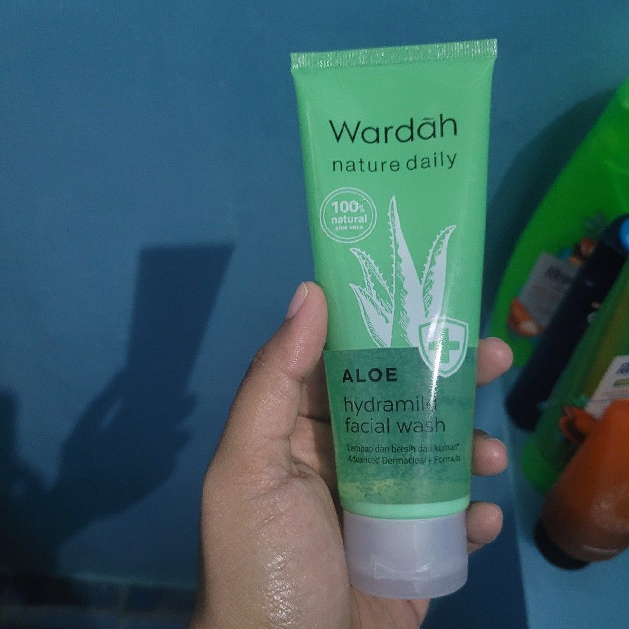 Wardah Nature Daily Aloe Hydramild Facial Wash, 60 ml