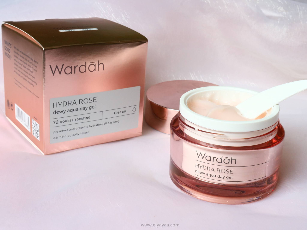 Wardah Hydra Rose Dewy Aqua Day Gel, 40gr