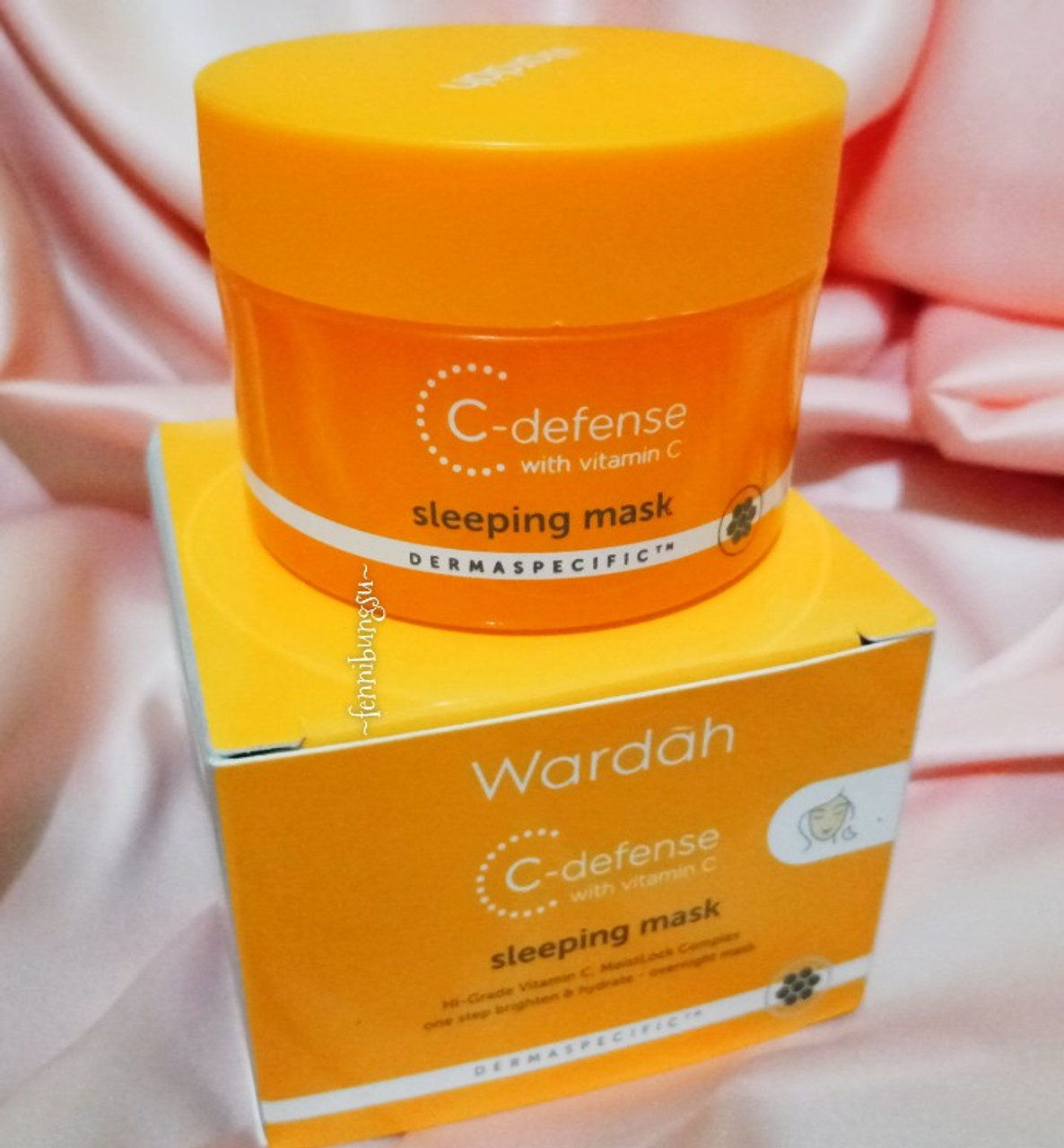 Wardah C-Defense Sleeping Mask, 30gr