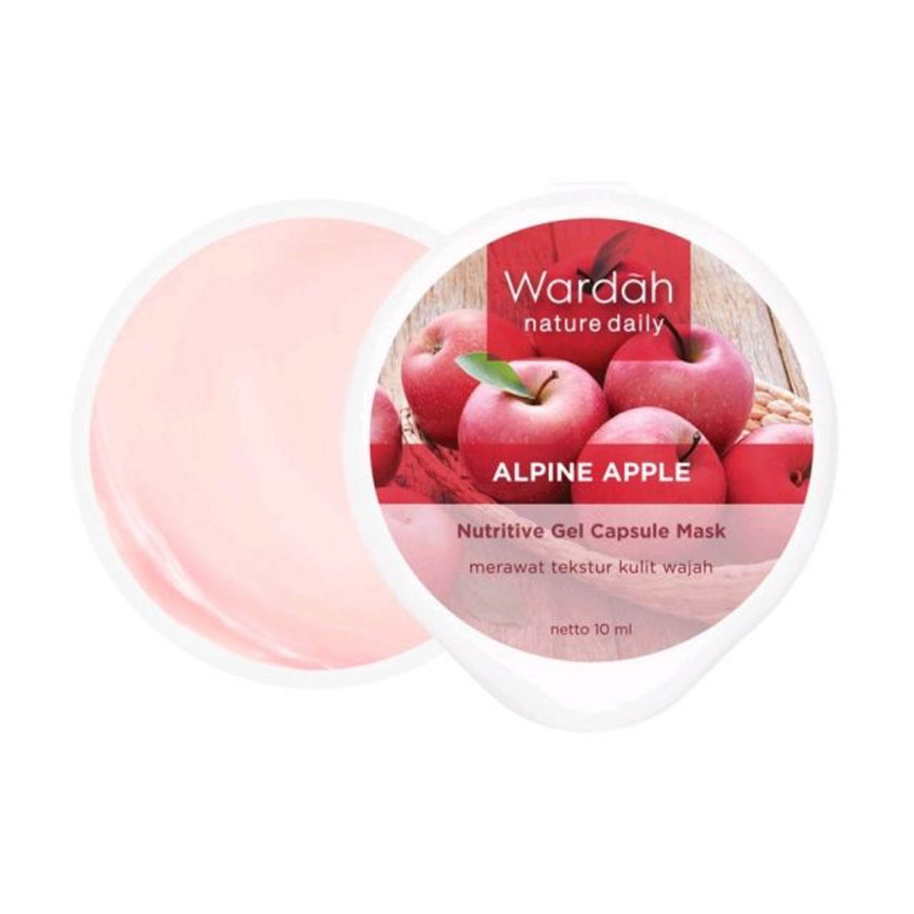 Wardah Nature Daily Capsule Mask Alpine Apple, 10ml