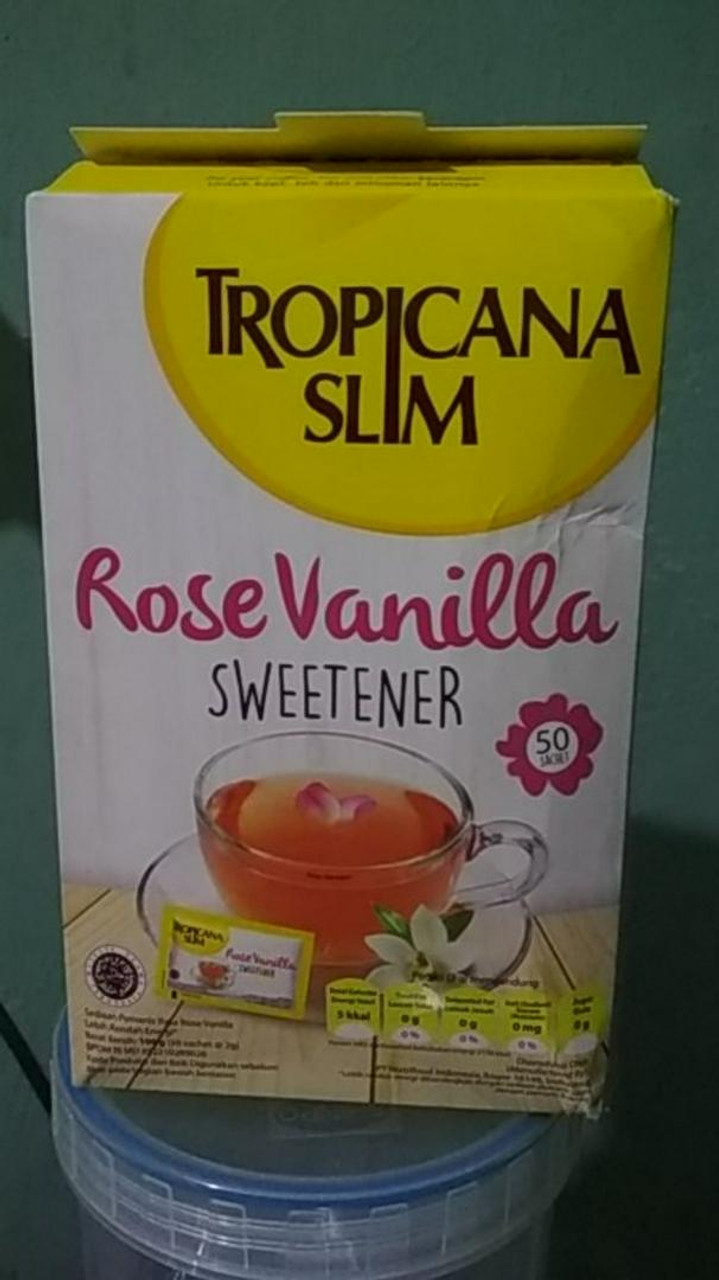 Tropicana Slim Sweetener Rose Vanilla 50 sch