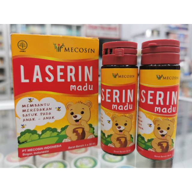 Laserin Honey Herbal Cough Medicine for Children 4's