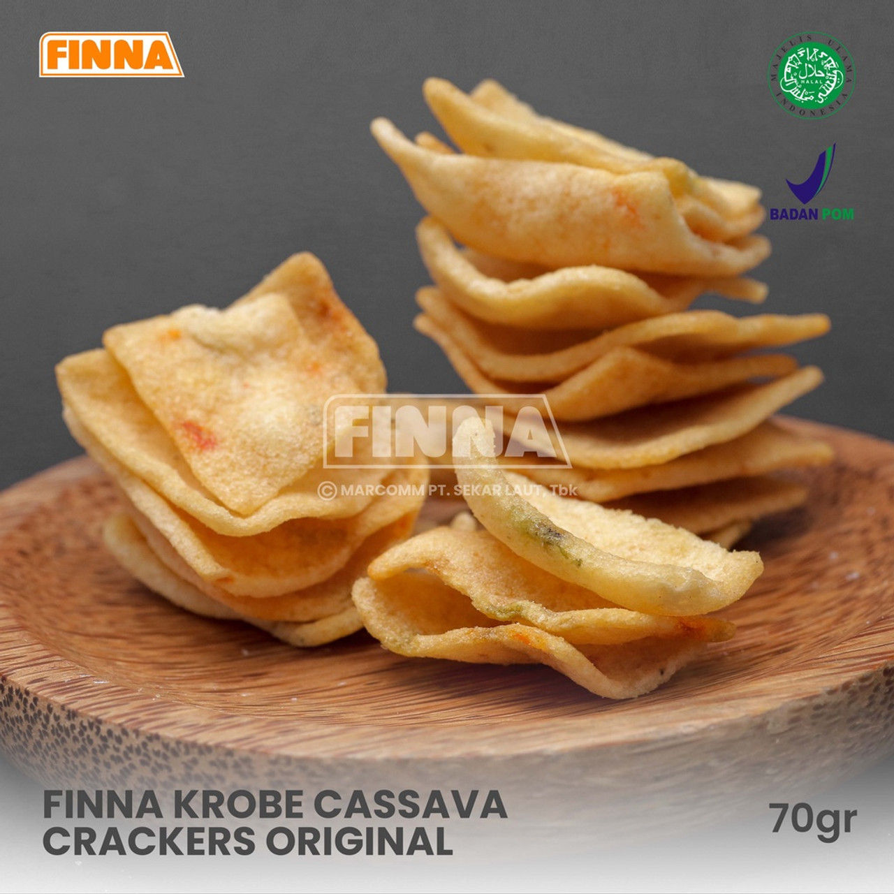 Finna Krobe Cassava Crackers 70 gr
