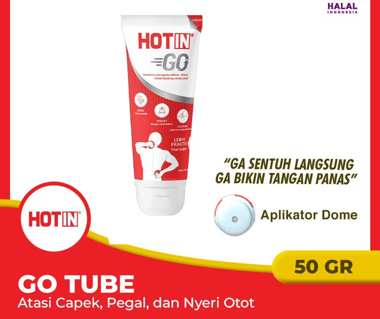 HOTIN Go Cream Tube 50gr