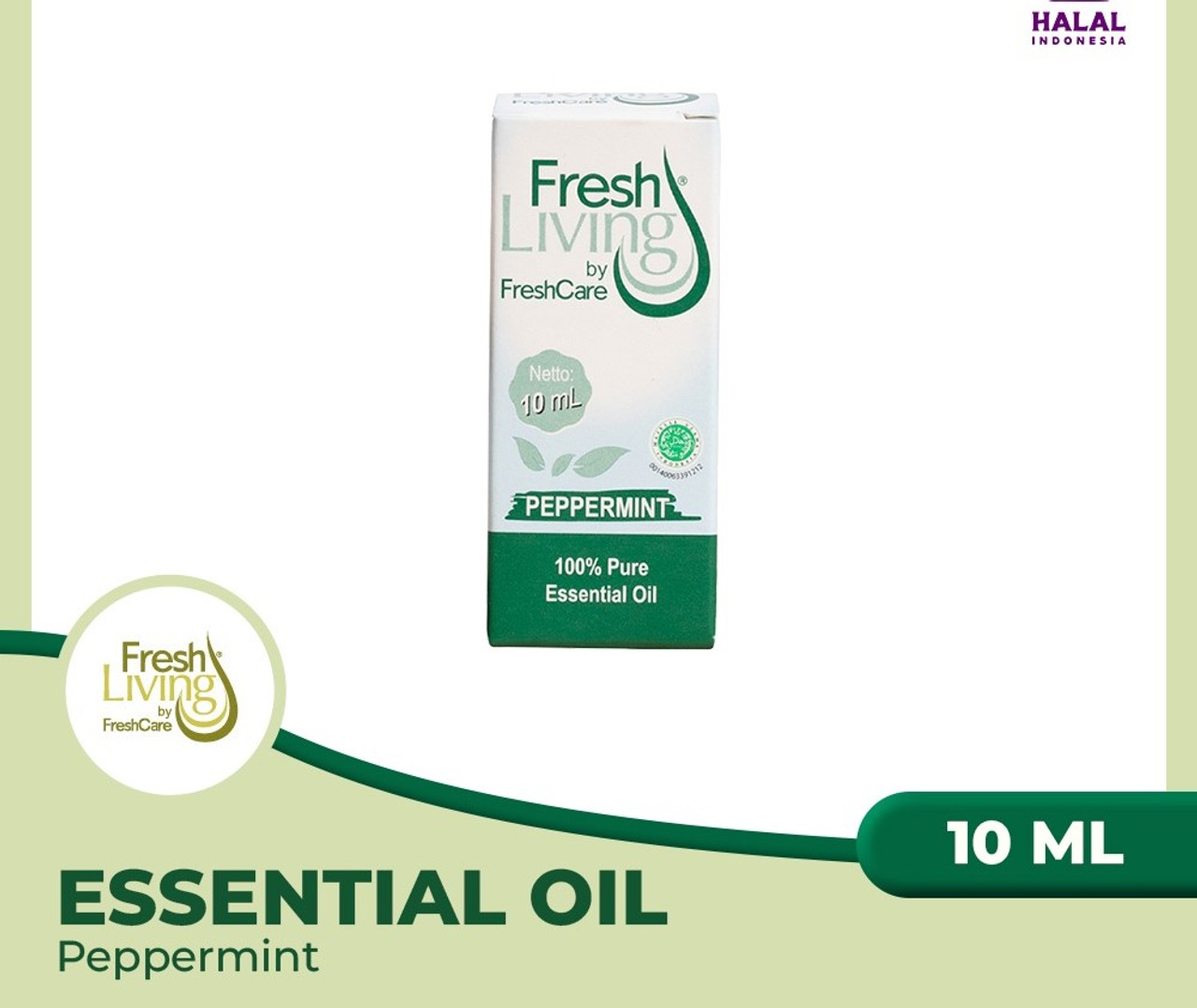 Fresh Living Essential Oil Peppermint 10ml