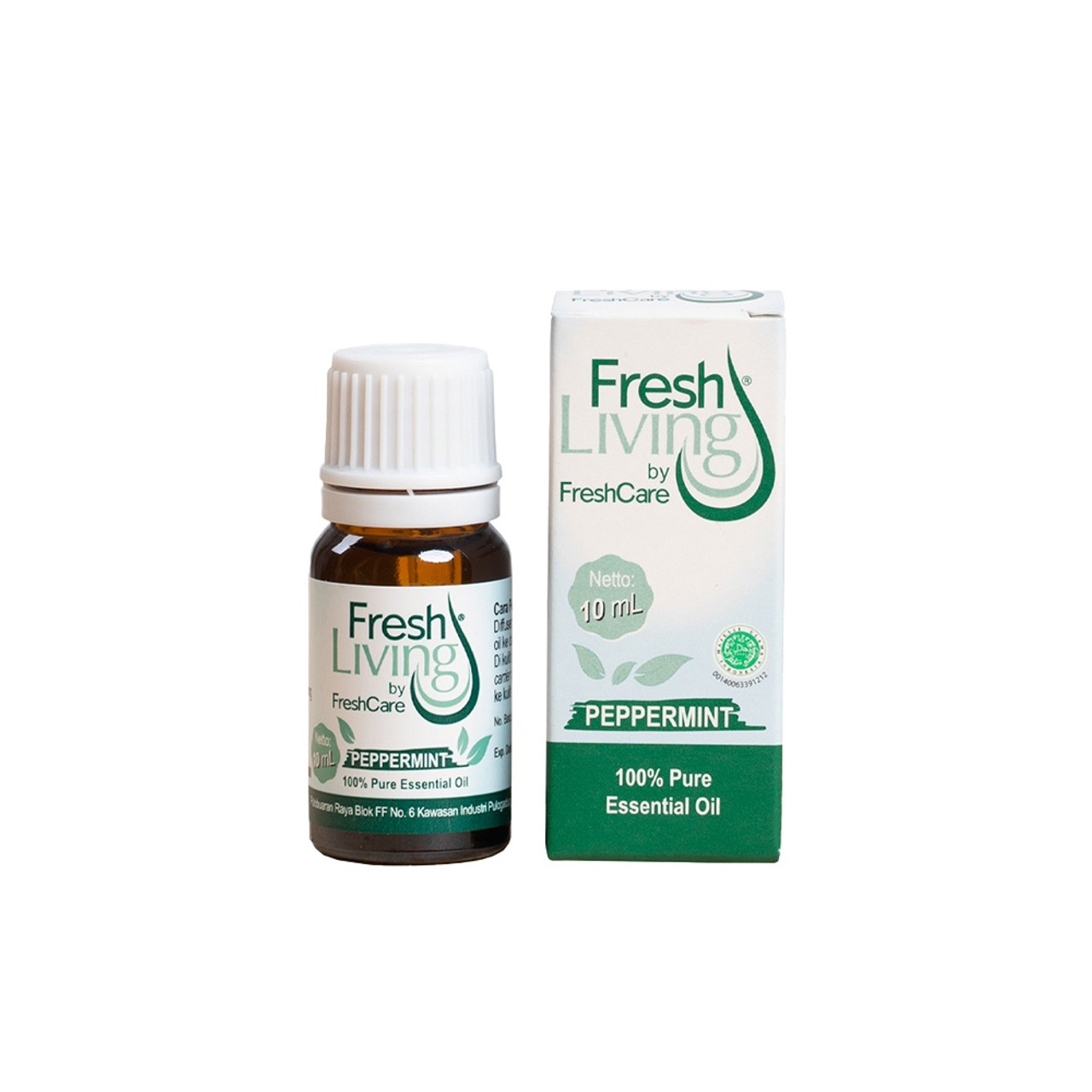 Fresh Living Essential Oil Peppermint 10ml