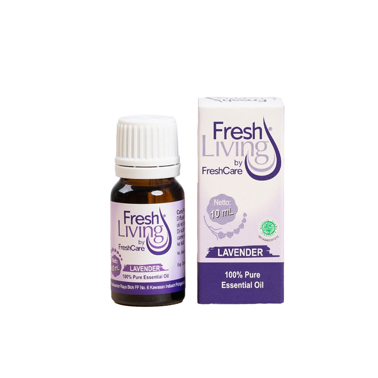 Fresh Living Essential Oil Lavender 10ml