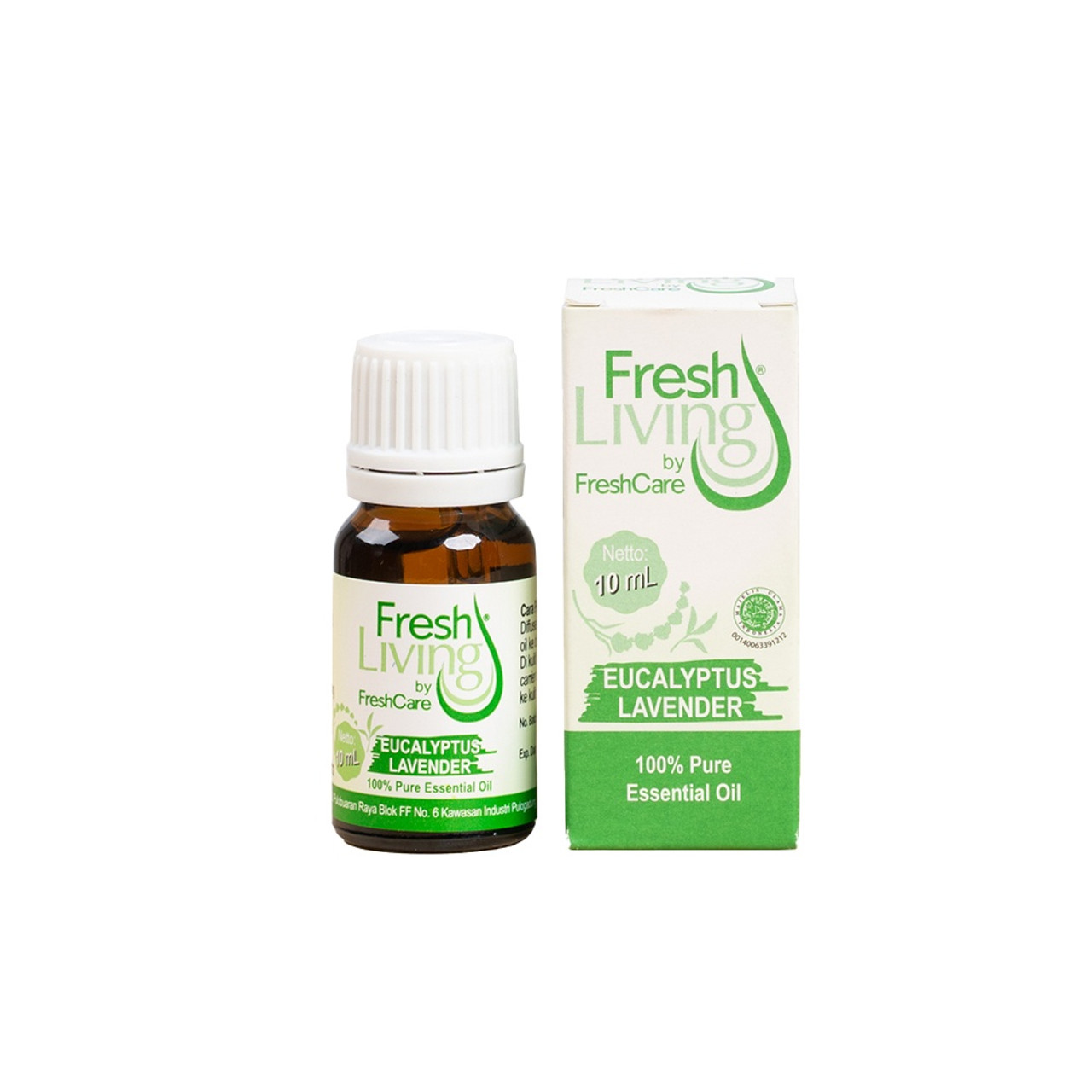 Fresh Living Essential Oil Eucalyptus Lavender 10ml