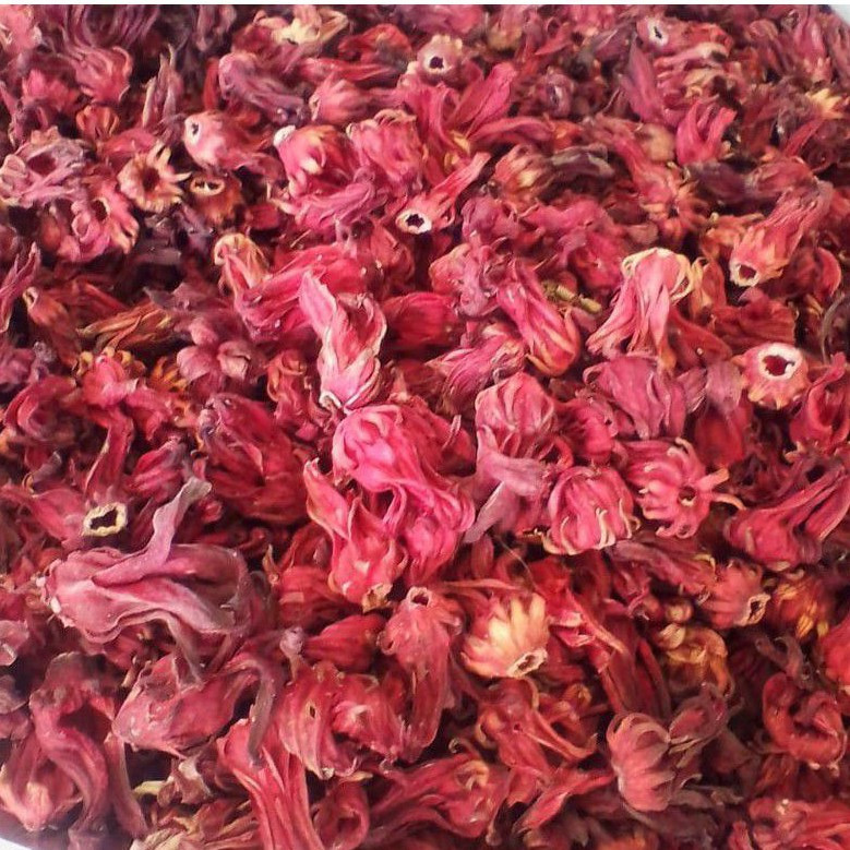 Nusantara Delicate Red Rosella Flowers Hibiscus sabdrariffah Dried