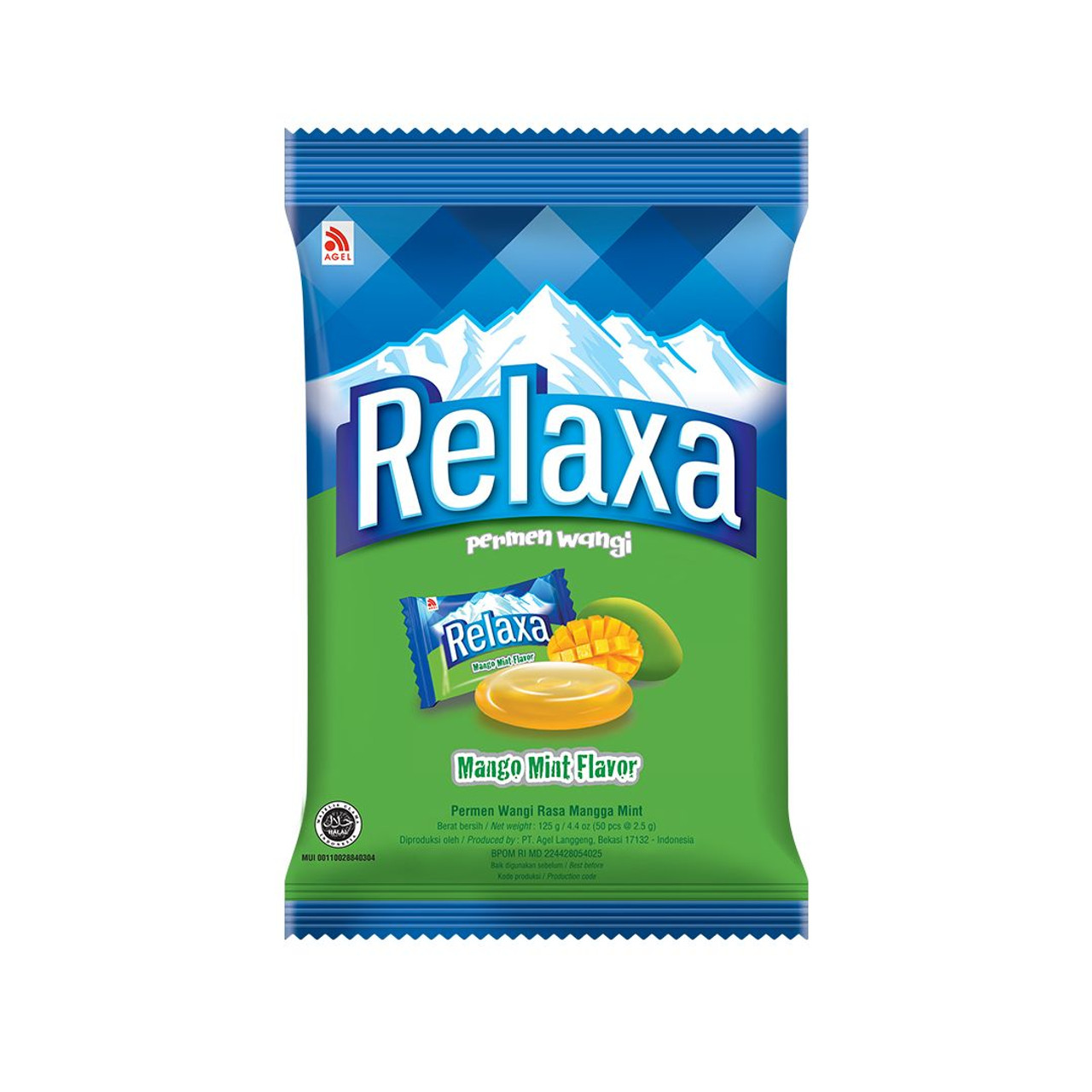 Relaxa Candy Mango Mint 125 gr