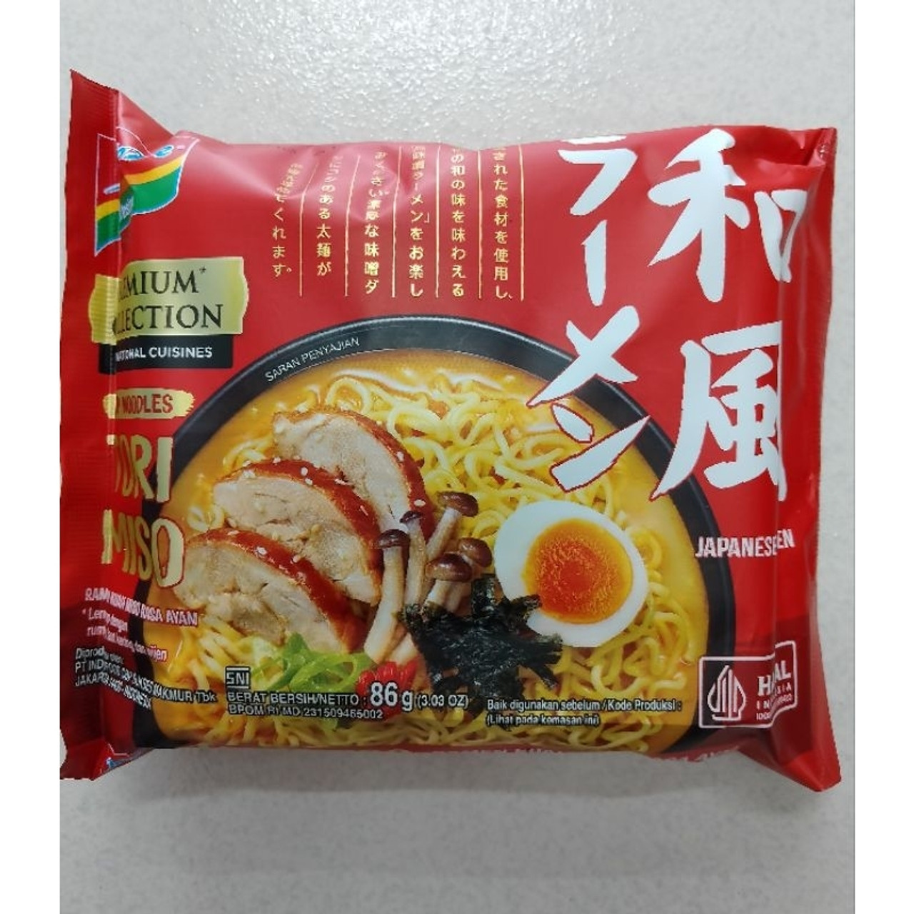 Indomie Tori Kara Japanese Ramen 89 gr (5 pcs)