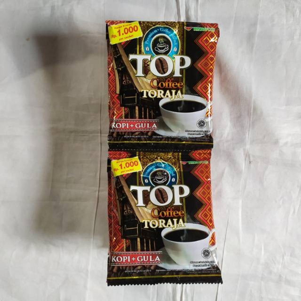 Top Kopi Toraja Murni, 250gr (10ct @25gr)