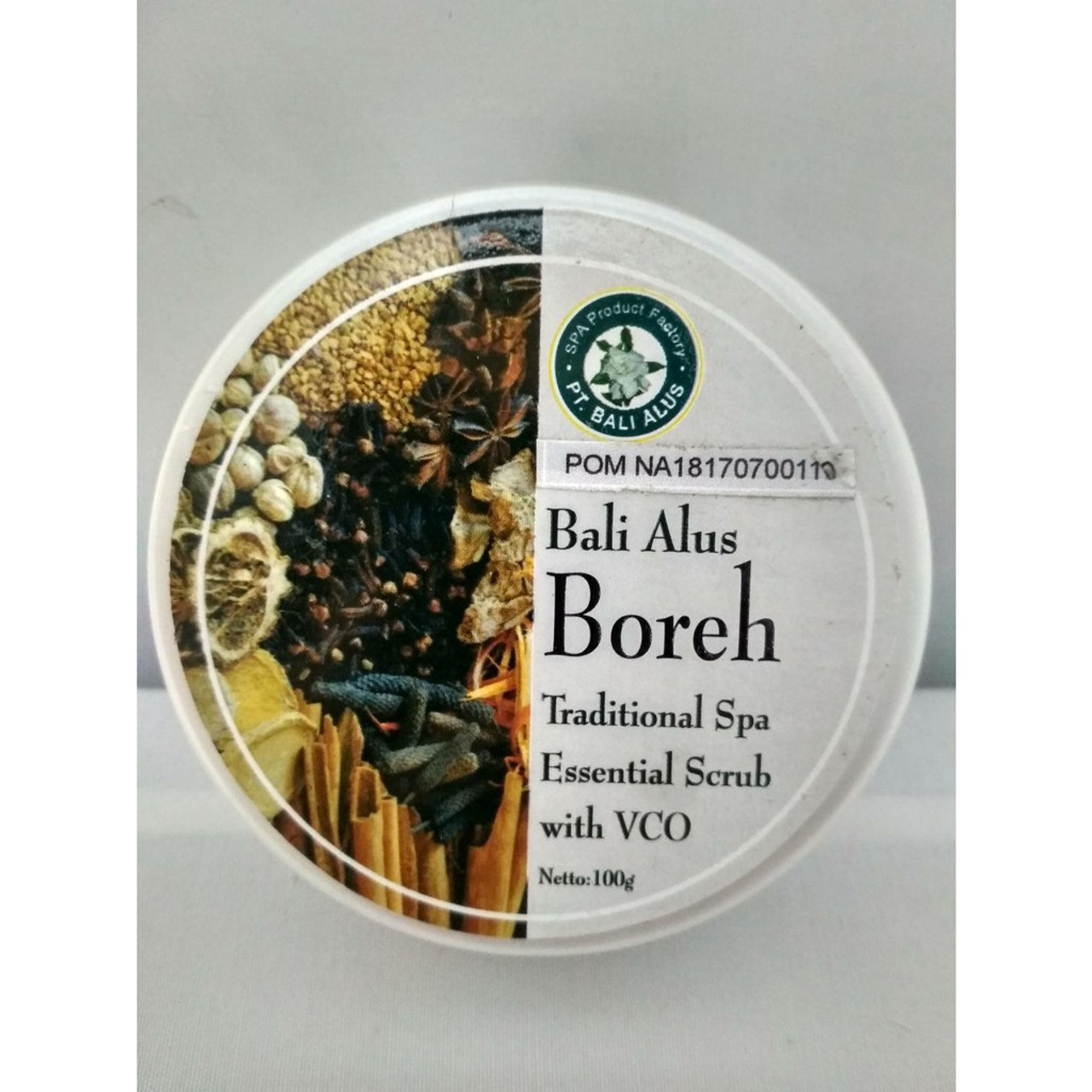 BALI ALUS Lulur Cream Scrub Boreh, 100gr