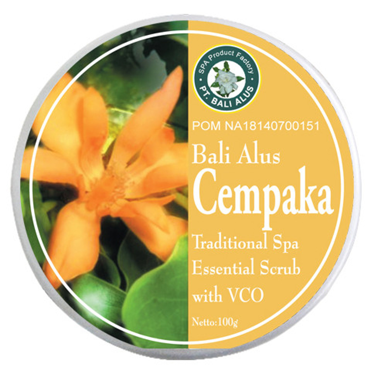 BALI ALUS Lulur Cream Scrub Cempaka, 100gr