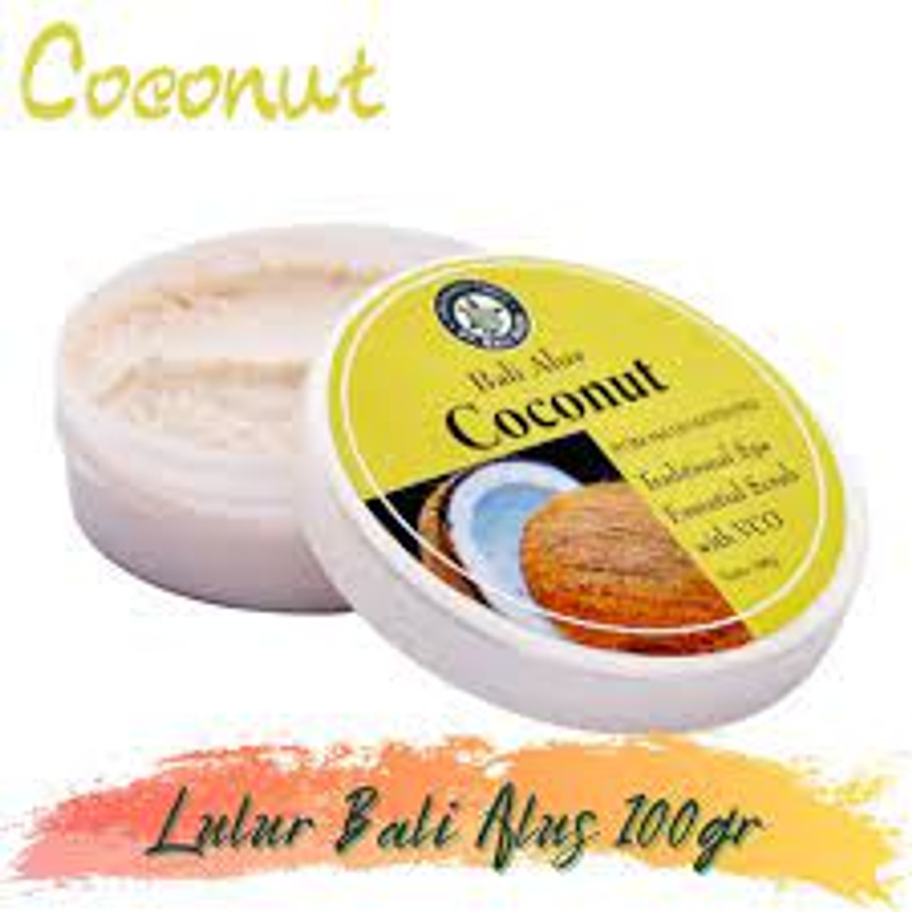 BALI ALUS Lulur Cream Scrub Coconut, 100gr