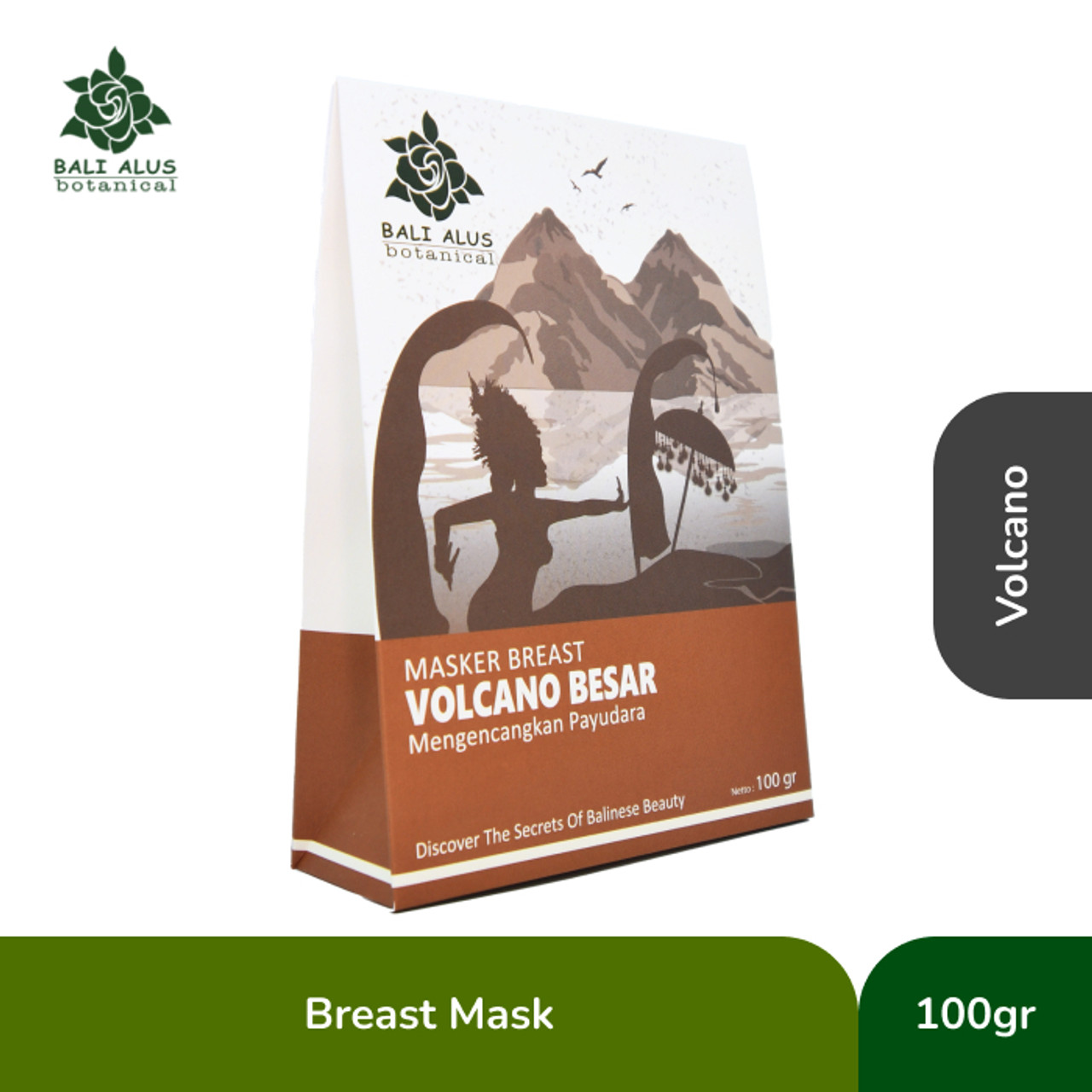 Bali Alus Breast Mask Masker Payudara Vulcano, 100gr