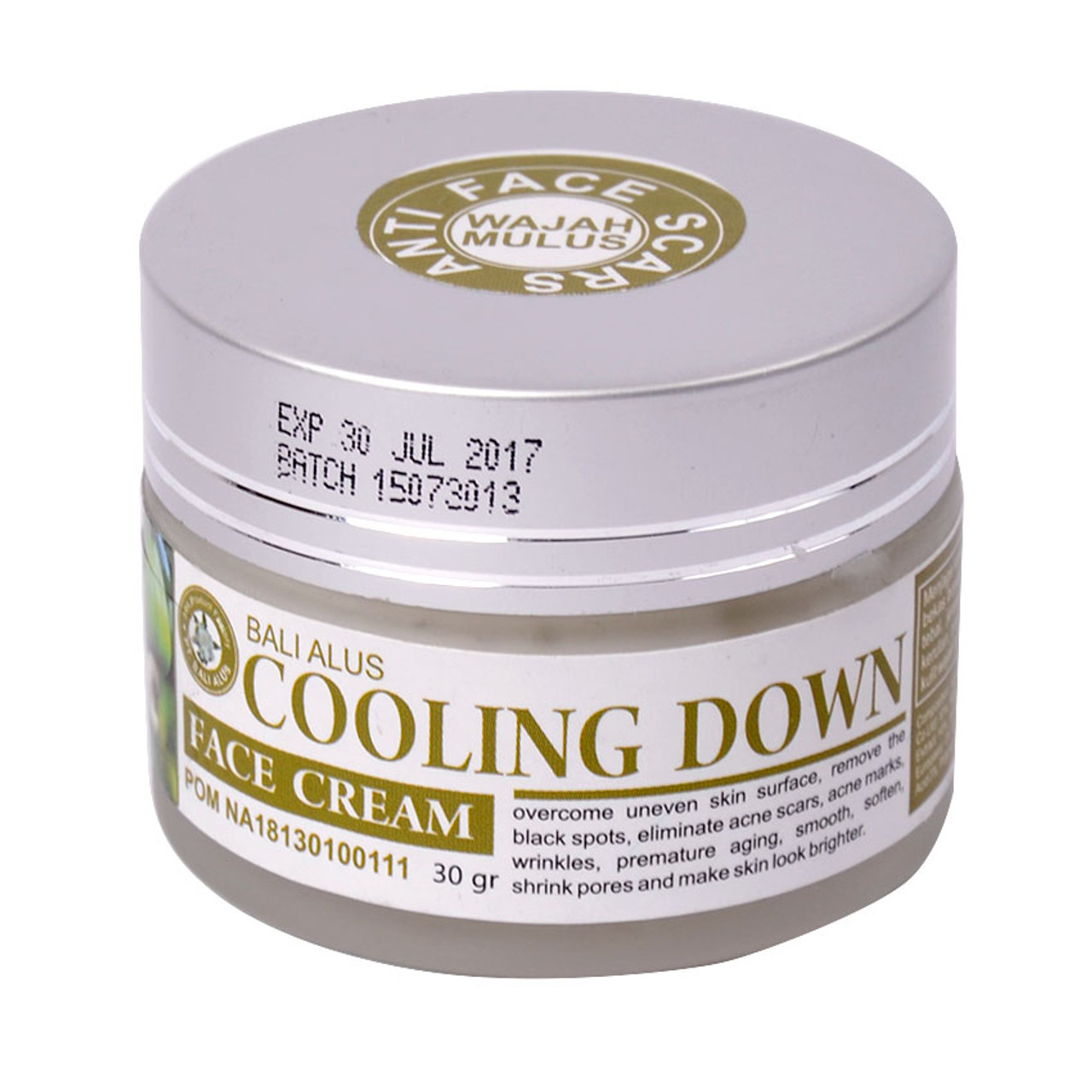 Bali Alus Cooling Down Face Cream, 30gr