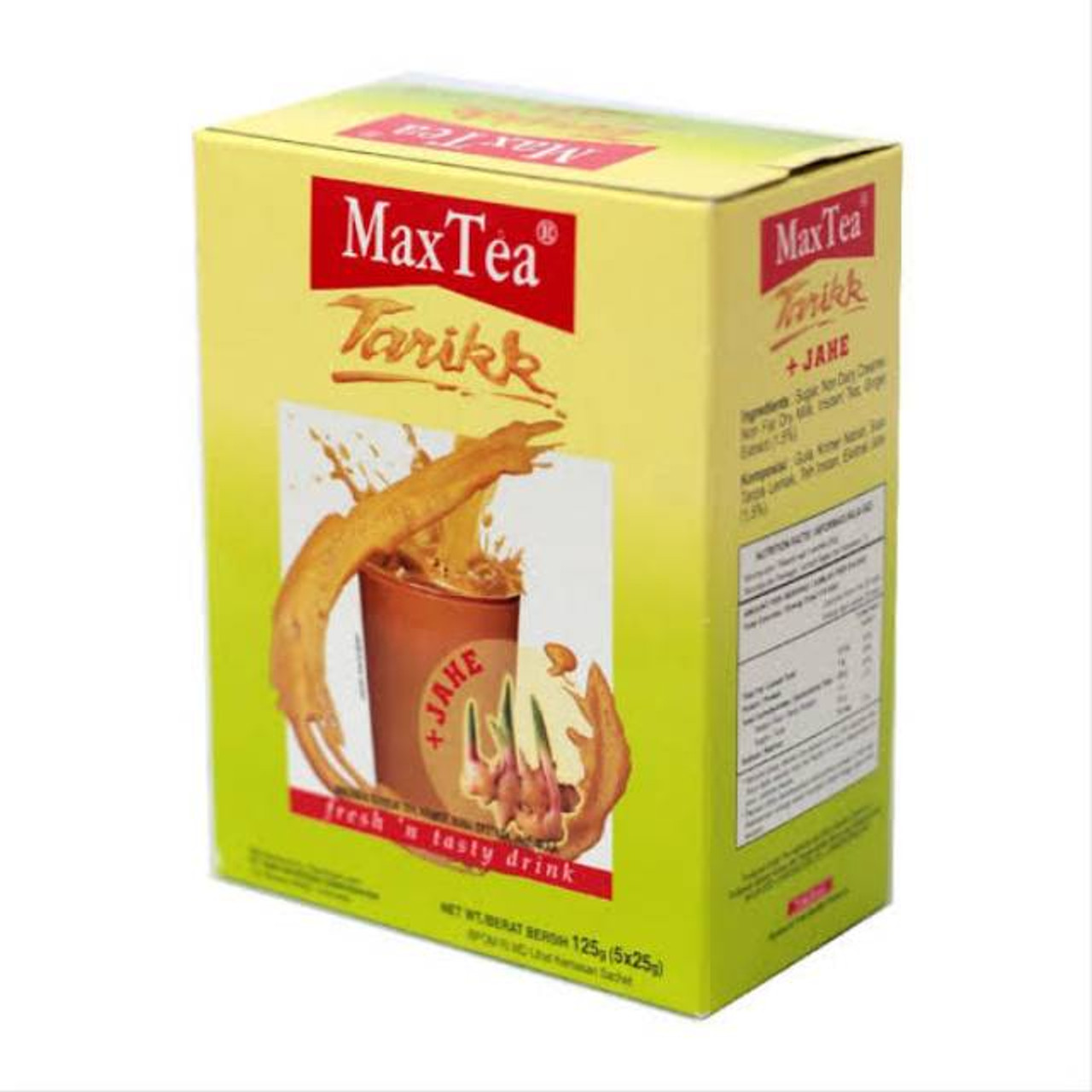 Max Tea Tarik Jahe 5-ct @25 gr