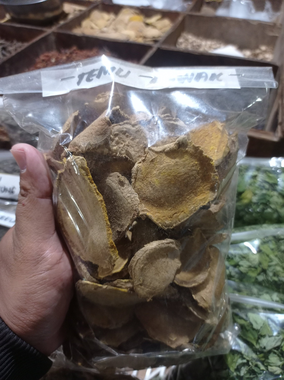 Nusantara DelicateTemulawak (Curcuma Zanthorrhiza) Dried, 80 Gram