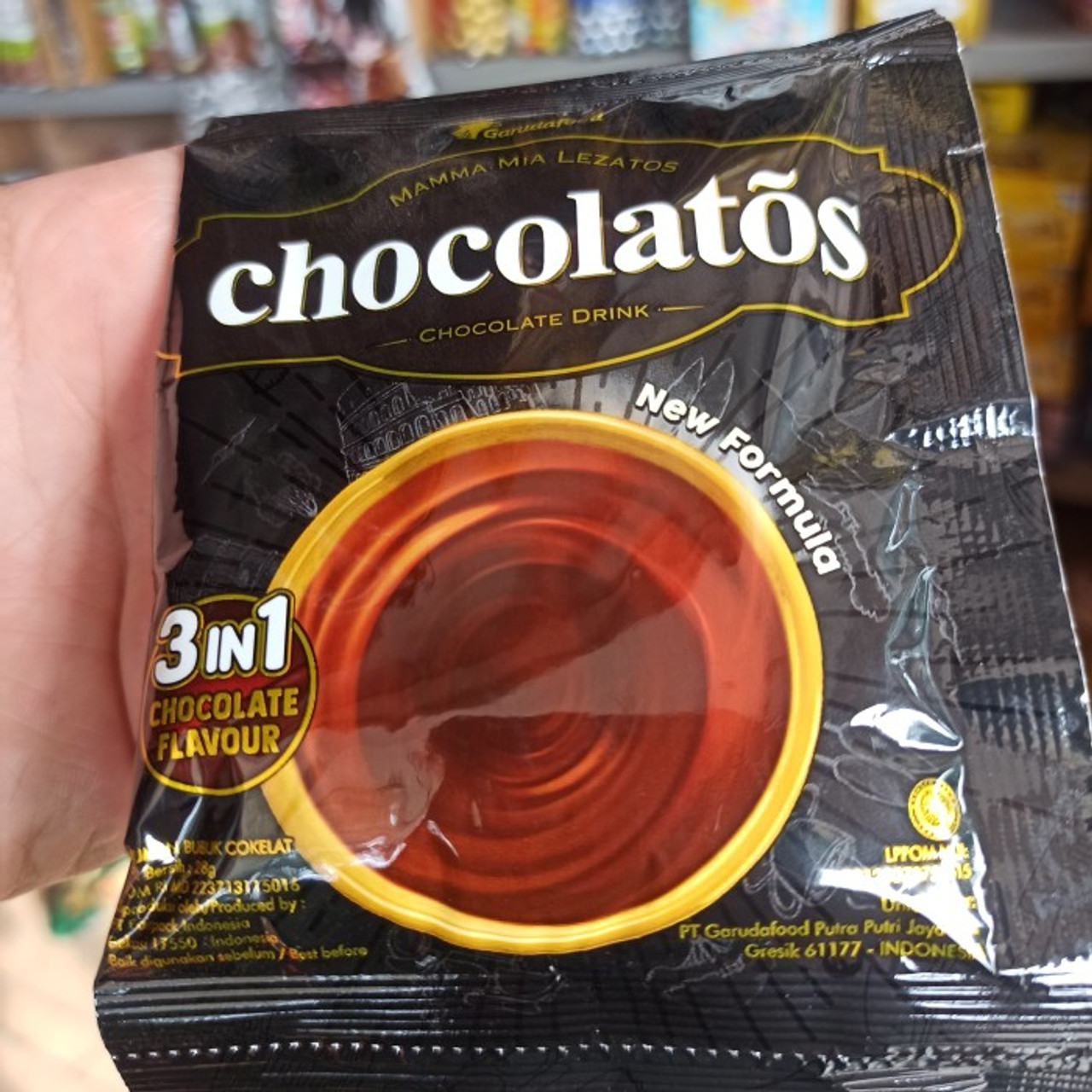 Chocolatos Drink Italian Chocolate Taste, 140gr (10ct @28gr)