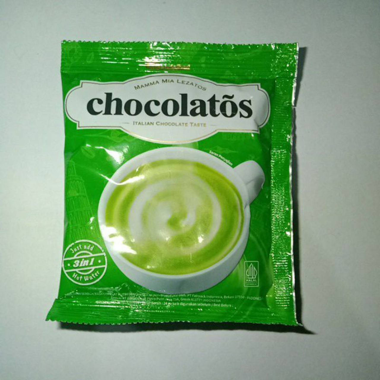 Chocolatos Drink Rasa Matcha Latte, 140gr (10ct @28gr)
