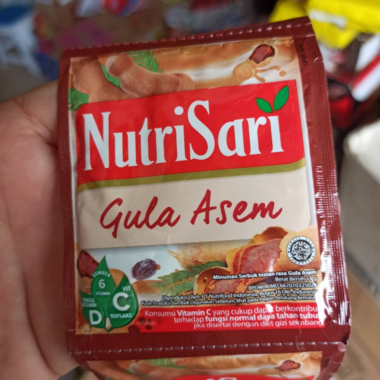 NutriSari Gula Asem, 10ct