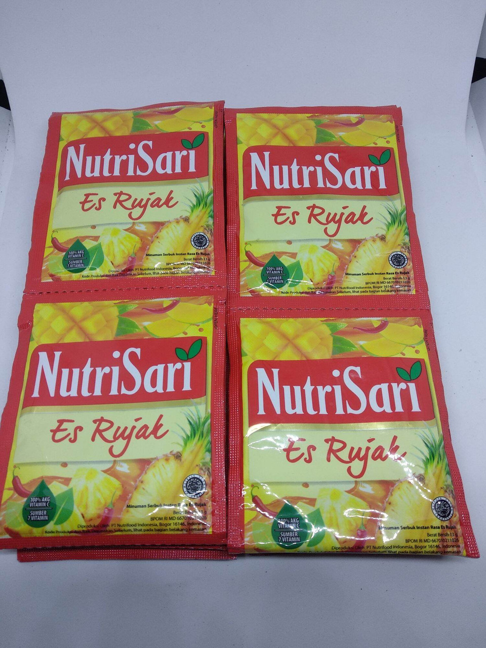 NutriSari Instant Drink Rasa Es Rujak (Rujak Ice Flavour) @13gr