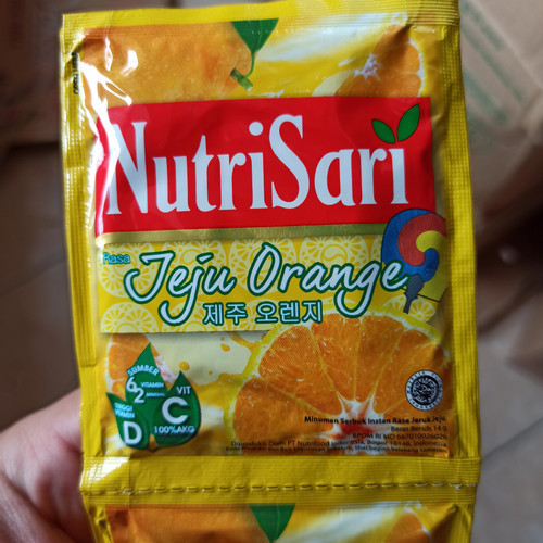 NutriSari Instant Drink Rasa Jeju Orange (Jeju Orange Flavour