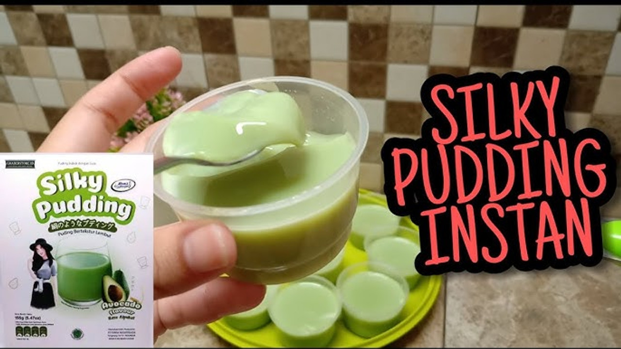 Mom's Recipe Silky Pudding Avocado, 155gr
