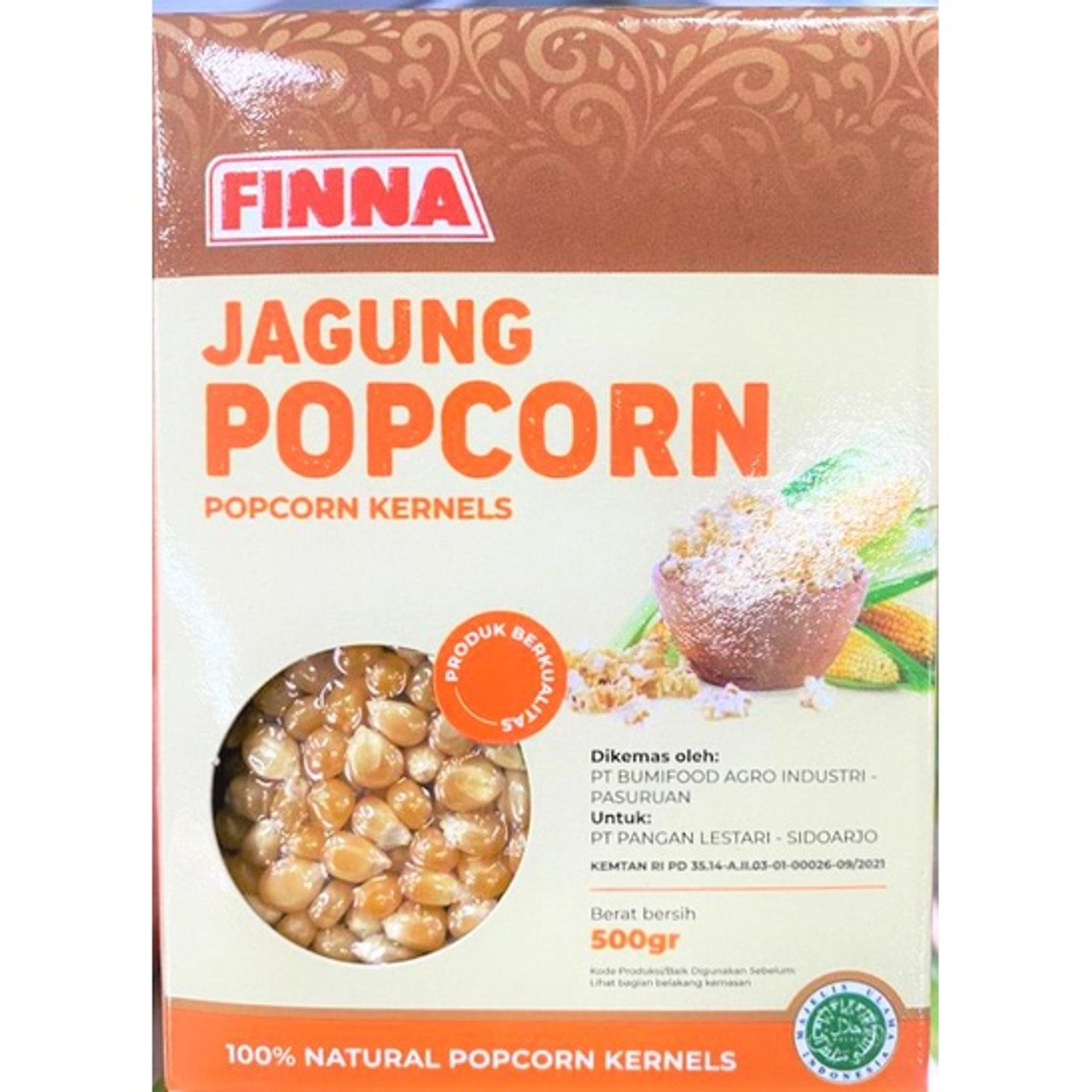 FINNA Jagung Popcorn, 500gr