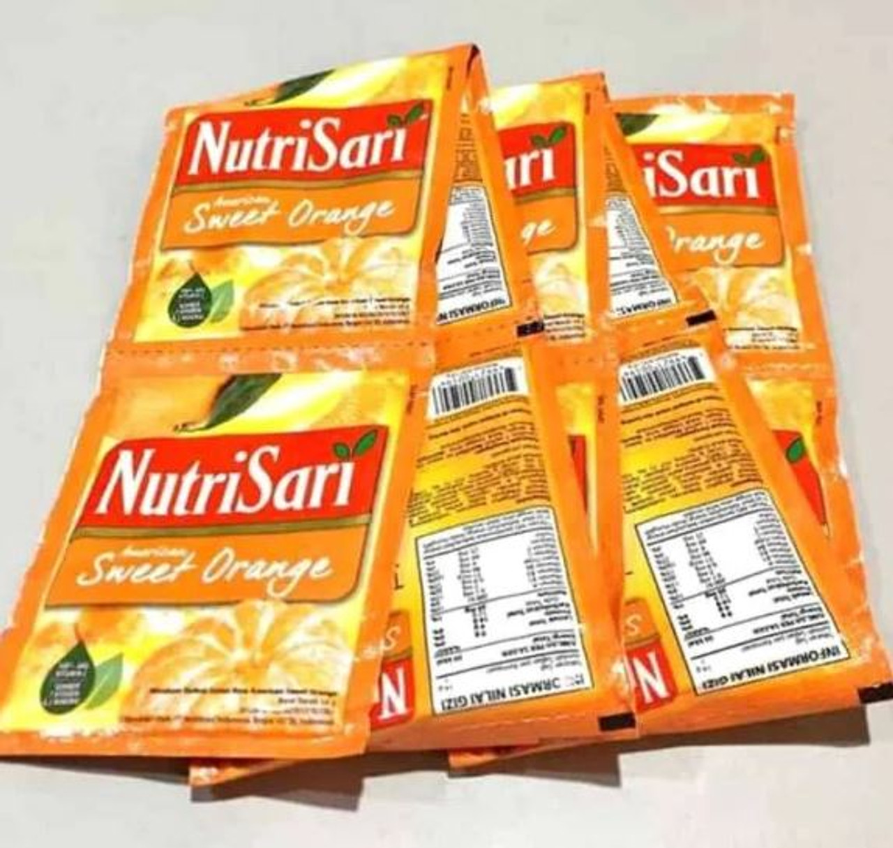 NutriSari American Sweet Orange, 10 Sachets