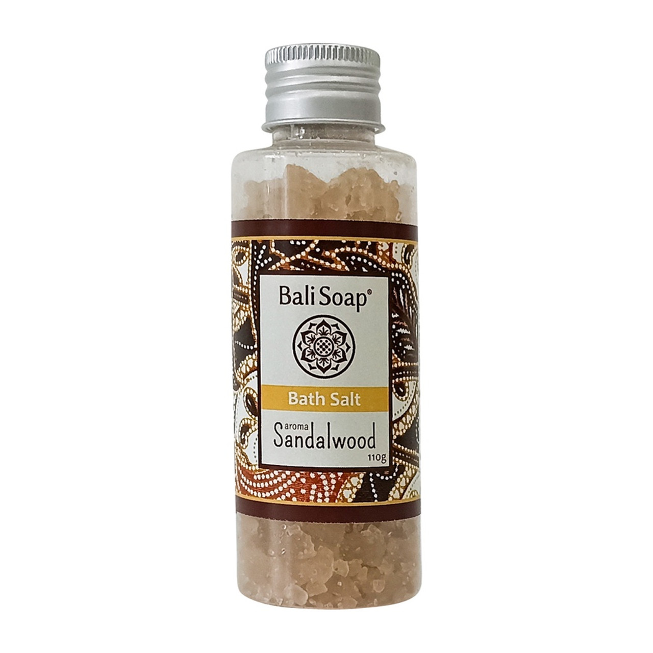 Bali Soap Bath Salt - Flower Batik Sandalwood, 110gr